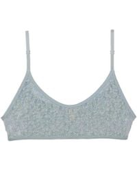Baserange - Musial Lace-Patterned Triangle Bra - Lyst