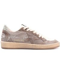 Golden Goose - Ball Star Panelled Sneakers - Lyst