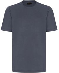Gran Sasso - Crew Neck T-shirt - Lyst