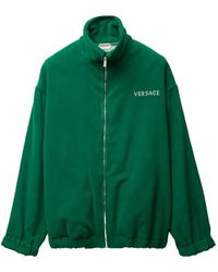 Versace - Medusa-Motif Zip-Up Jacket - Lyst
