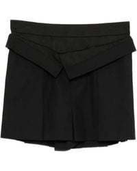Juun.J - Layered Pleated Skout - Lyst