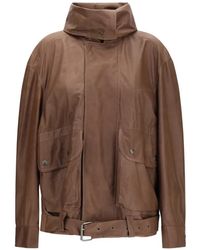 Calvin Klein - Leather Jacket Isa - Lyst