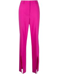 GIUSEPPE DI MORABITO - High-Waist-Hose Mit Schlitzen - Lyst