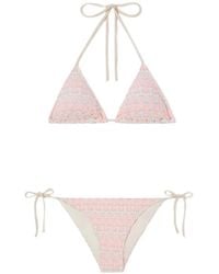 MC2 Saint Barth - Levyne Bikini Mit Stickerei - Lyst