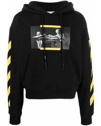 Off-White c/o Virgil Abloh - caravaggio Print Hoodie - Lyst