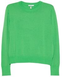 Patrizia Pepe - Fine-Knit Crew-Neck Sweater - Lyst