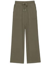 OFLAB - Drawstring Wide-Leg Track Pants - Lyst