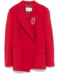 CASABLANCA - Asymmetrische Blazer Met Dubbele Rij Knopen - Lyst