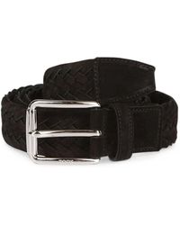 Tod's - Braided Suede Belt - Lyst