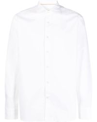 Tintoria Mattei 954 - Spread-collar Long-sleeve Shirt - Lyst