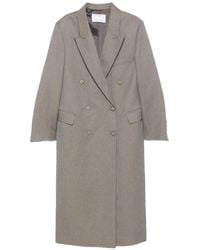 Frankie Shop - ピークドラペル ダブルコート - Lyst