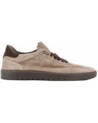 PIUMESTUDIO - Suede Lace-Up Sneakers - Lyst