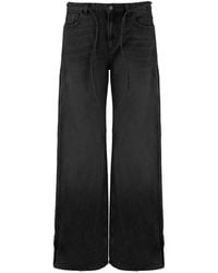 THE GARMENT - Washed-Effect Drawstring Jeans - Lyst