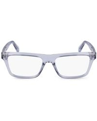 Ferragamo - Rectangle-Frame Glasses - Lyst