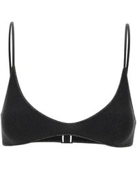 MC2 Saint Barth - Paloma Lurex-Effect Bikini Top - Lyst