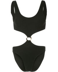 Duskii Julia Cut-out Swimsuit - Zwart