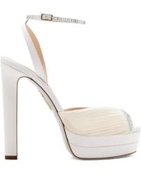 Aquazzura - Be Mine Plataeu 130 Sandals - Lyst