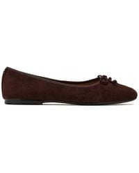 Sam Edelman - Alie Suede Ballet Flats - Lyst