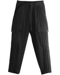 Yohji Yamamoto - Tuxedo Out Pocket Padded Trousers - Lyst