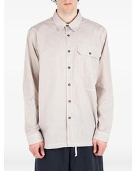 Societe Anonyme - Deadline Striped Patch-Pocket Shirt - Lyst