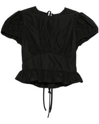 Cecilie Bahnsen - Cristobal Ruffled Top - Lyst