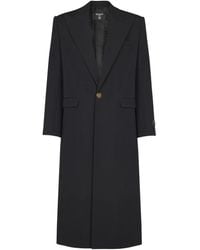 Balmain - Abrigo Con Botones - Lyst