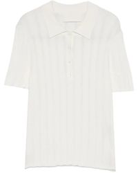 Bompard - Ribbed Polo Shirt - Lyst