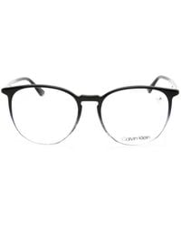 Calvin Klein - Round-Frame Glasses - Lyst