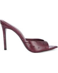 Black Suede Studio - Brea Point-Toe Sandals - Lyst