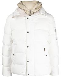 Moorer - Gefütterte Jacke Im Layering-Look - Lyst