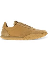 Jil Sander - Moon Nappa-Leather Suede Sneakers - Lyst