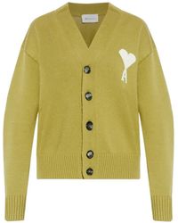 Ami Paris - Cárdigan Con Detalle De Logo - Lyst