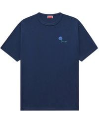 KENZO - Floral-Print T-Shirt - Lyst