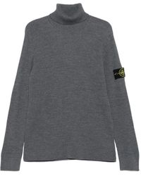 Stone Island - タートルネック リブセーター - Lyst