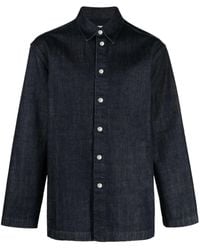 Jil Sander - Chemise En Jean À Manches Longues - Lyst
