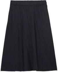 Prada - Light Wool Midi-skirt - Lyst