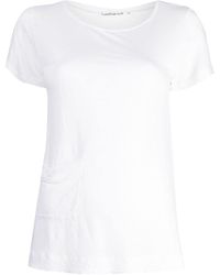 Transit - Pocket-detail Linen T-shirt - Lyst