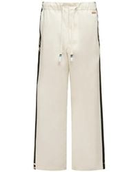 Marni - Brushstroke Striped Knitted Track Pants - Lyst