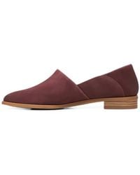 Clarks - Pure Belle Suede Loafers - Lyst
