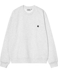 Carhartt - Mack Logo-Embroidered Sweatshirt - Lyst