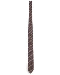 Lardini - Diagonal-Stripe Silk Tie - Lyst