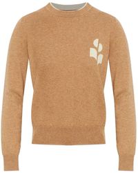 Isabel Marant - Lanta Logo-Intarsia Sweater - Lyst