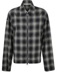 Meta Campania Collective - Checked Zip Shirt - Lyst