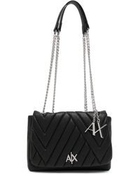 Armani Exchange - Quilted Cross Body Bag - Lyst