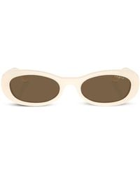 Vogue Eyewear - Zonnebril Met Ovalen Montuur - Lyst
