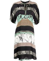 Paul Smith - Graphic-print Short-sleeve Dress - Lyst
