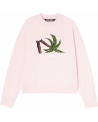 Palm Angels - Broken Palm Print T-Shirt - Lyst
