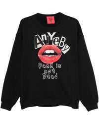 Aniye By - Camisa con labios estampados - Lyst