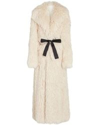 Giambattista Valli - Abrigo con detalle de lazo - Lyst