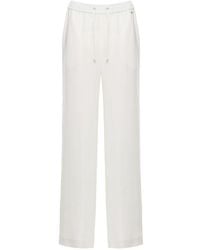 Herno - Palazzo Broek Met Trekkoordsluiting - Lyst